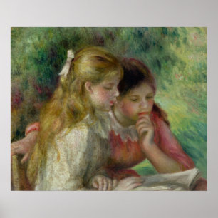 Pierre A Renoir Lesen Poster