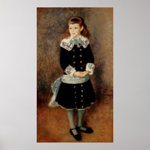 Pierre A Renoir Marthe Berard Poster