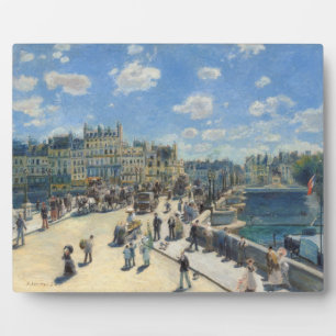 Pierre A Renoir   Pont Neuf, Paris Fotoplatte
