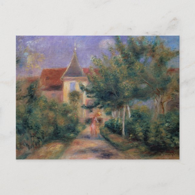 Pierre A Renoir | Renoir-Haus bei Essoyes Postkarte (Vorderseite)