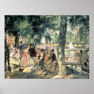 Pierre A Renoir   Seinenbaden Poster