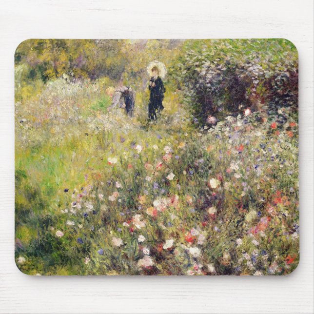 Pierre A Renoir| Sommerlandschaft Mousepad (Vorne)