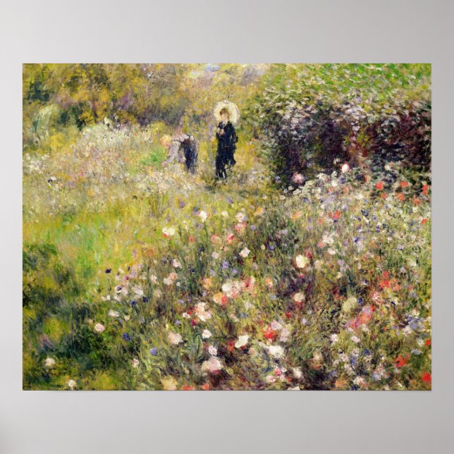 Pierre A Renoir | Sommerlandschaft Poster (Vorne)