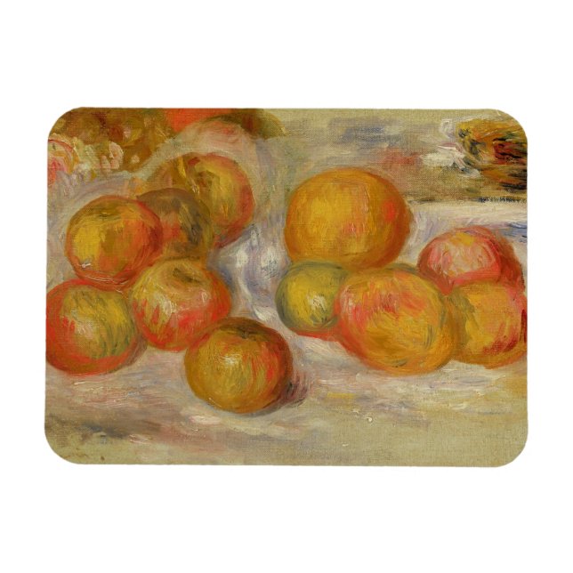 Pierre A Renoir | Stillleben mit Äpfeln Magnet (Horizontal)
