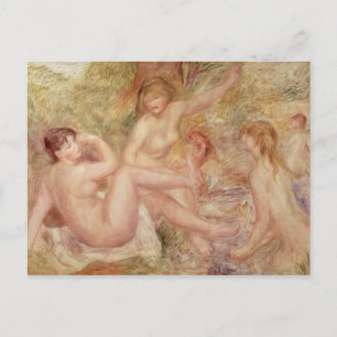 Pierre A Renoir   Studie für die großen Bathers Postkarte