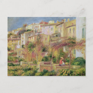 Pierre A Renoir   Terrasse in Cagnes Postkarte