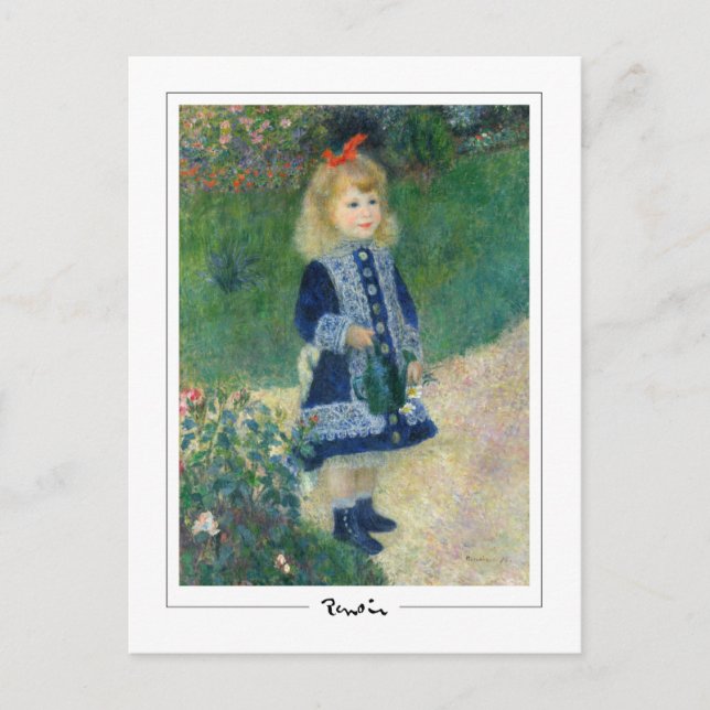 Pierre-Auguste Renoir #1 - Kunstrestkarte Postkarte (Vorderseite)