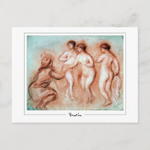 Pierre-Auguste Renoir #445-3 - Fine Art Postcard Postkarte