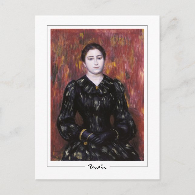 Pierre-Auguste Renoir #8-3 - Fine Art Postcard Postkarte (Vorderseite)