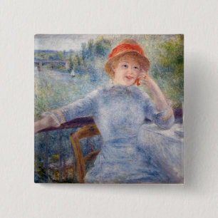 Pierre Auguste Renoir - Alphonsine Fournaise Button