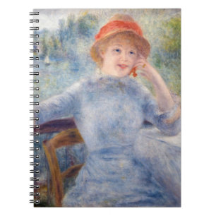 Pierre Auguste Renoir - Alphonsine Fournaise Notizblock