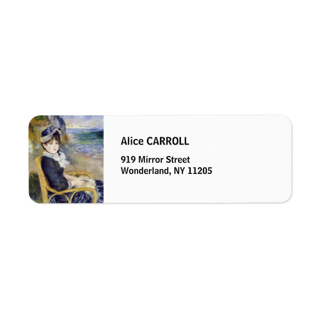 Pierre-Auguste Renoir - Am Meer (Vorne)