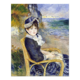 Pierre-Auguste Renoir - Am Meer Fotodruck