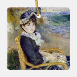 Pierre-Auguste Renoir - Am Meer Keramikornament