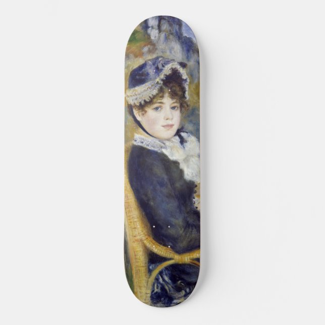 Pierre-Auguste Renoir - Am Meer Skateboard (Vorderseite)