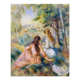 Pierre-Auguste Renoir - Auf der Wiese Fotodruck