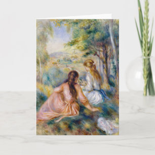 Pierre-Auguste Renoir - Auf der Wiese Karte