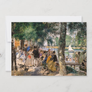 Pierre-Auguste Renoir - Baden an der Seine Dankeskarte