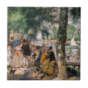 Pierre-Auguste Renoir - Baden an der Seine Fliese