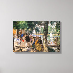 Pierre-Auguste Renoir - Baden an der Seine Leinwanddruck