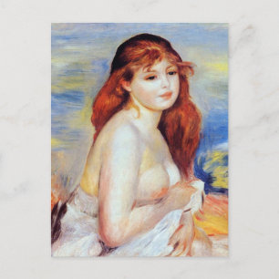 Pierre Auguste Renoir - Badende Postkarte