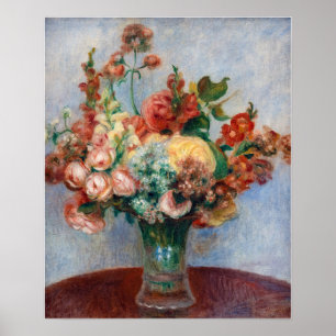 Pierre-Auguste Renoir - Blume in einer Vase Poster