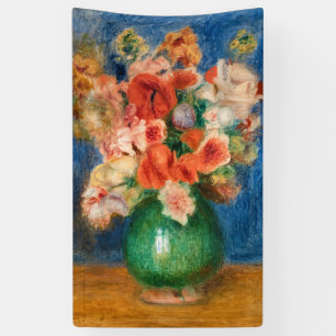 Pierre-Auguste Renoir - Blumenstrauß Banner