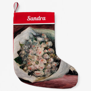 Pierre-Auguste Renoir - Blumenstrauß in einer Loge Kleiner Weihnachtsstrumpf