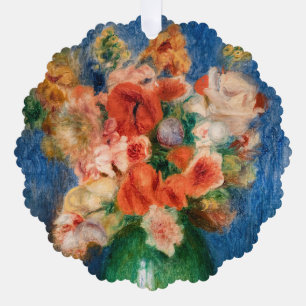 Pierre-Auguste Renoir - Blumenstrauß Ornament Karte