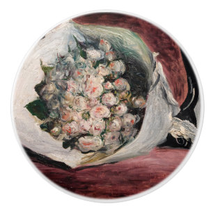 Pierre-Auguste Renoir - Bouquet in einer Box Keramikknauf
