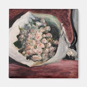 Pierre-Auguste Renoir - Bouquet in einer Box Magnet