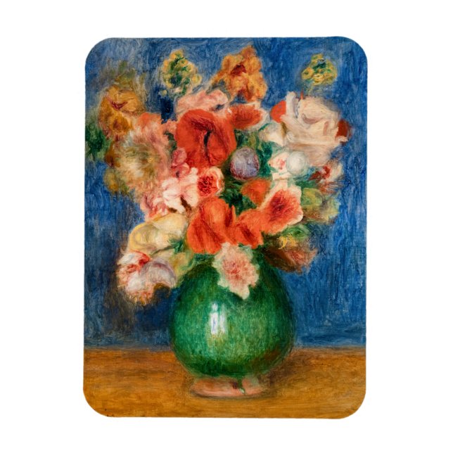 Pierre-Auguste Renoir - Bouquet Magnet (Vertikal)