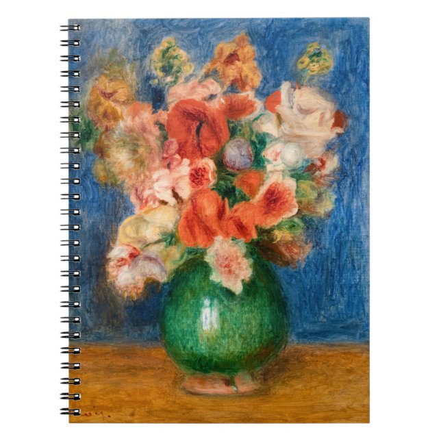 Pierre-Auguste Renoir - Bouquet Notizblock (Vorderseite)