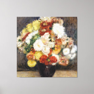 Pierre-Auguste Renoir Chrysanthemenstrauß Leinwanddruck