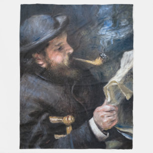Pierre-Auguste Renoir - Claude Monet liest Fleecedecke