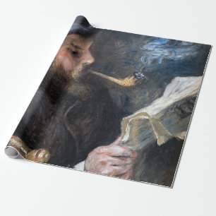 Pierre-Auguste Renoir - Claude Monet liest Geschenkpapier