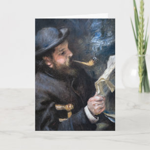 Pierre-Auguste Renoir - Claude Monet liest Karte