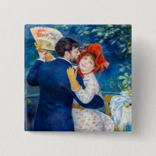 Pierre-Auguste Renoir - Country Dance Button