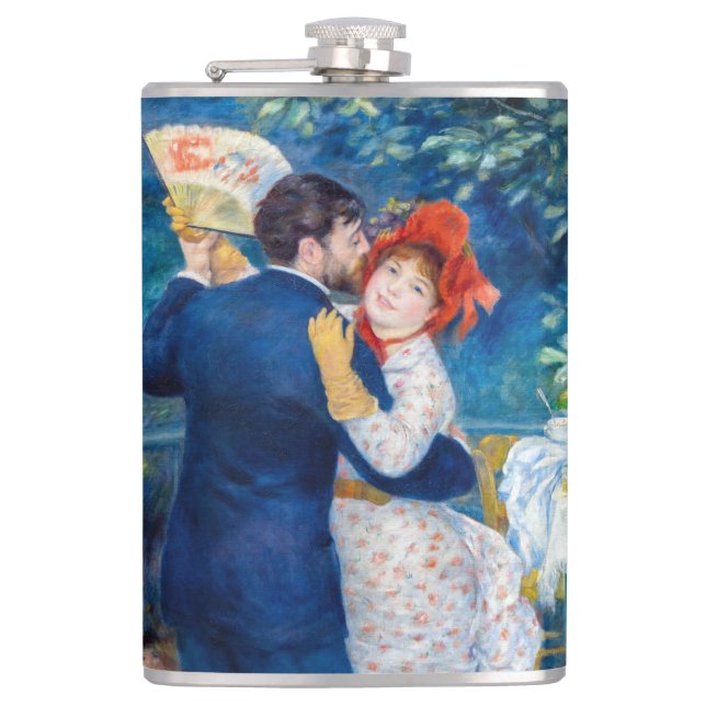 Pierre-Auguste Renoir - Country Dance Flachmann (Vorderseite)