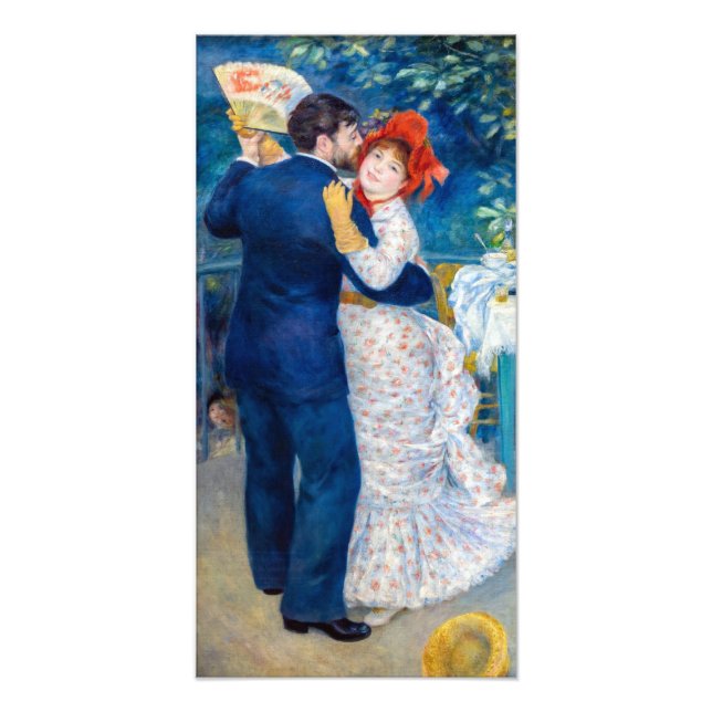 Pierre-Auguste Renoir - Country Dance Fotodruck (Vorne)