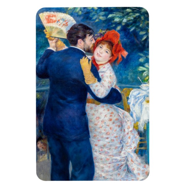 Pierre-Auguste Renoir - Country Dance Magnet (Vertikal)