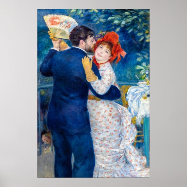 Pierre-Auguste Renoir - Country Dance Poster (Vorne)