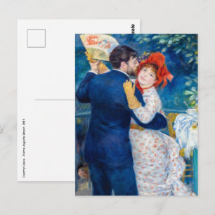 Pierre-Auguste Renoir - Country Dance Postkarte