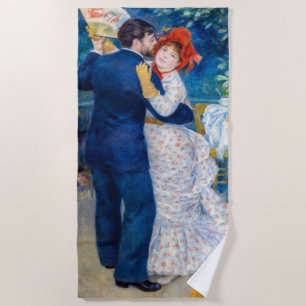 Pierre-Auguste Renoir - Country Dance Strandtuch