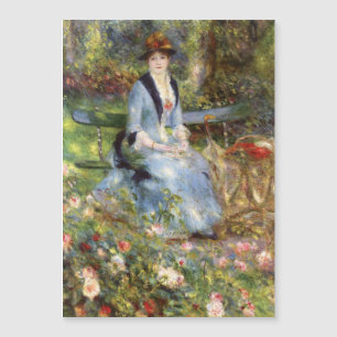 Pierre-Auguste Renoir - Dans les Rose Magnetkarte