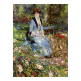 Pierre-Auguste Renoir - Dans les Rose Poster