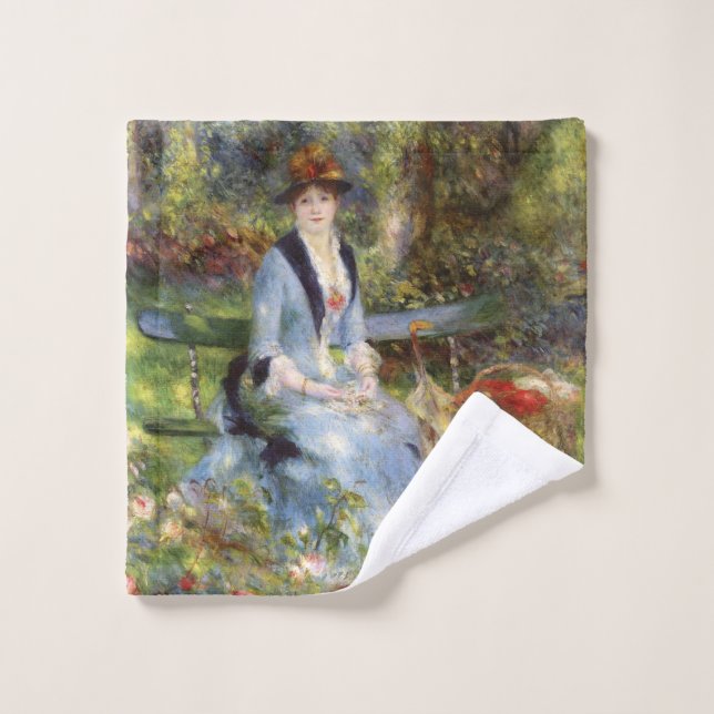 Pierre-Auguste Renoir - Dans les Rose Waschlappen (Waschlappen)