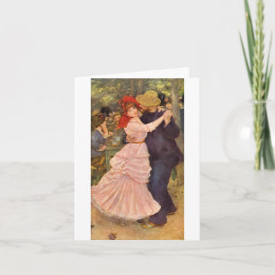 Pierre-Auguste Renoir - Danse à Bougival (1883) Karte