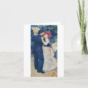 Pierre-Auguste Renoir - Danse à La campagne (1883) Karte