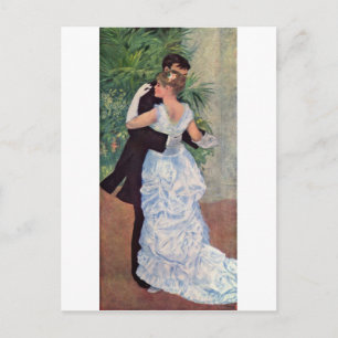Pierre-Auguste Renoir - Danse à la ville (1883) Postkarte